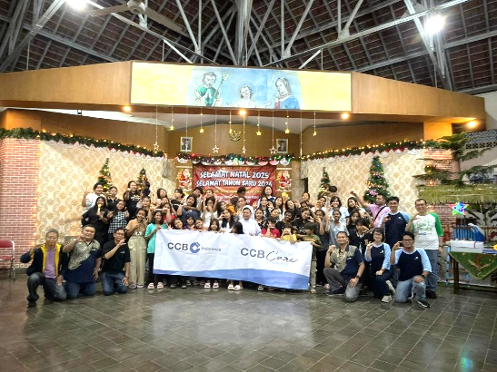 Kunjungan sosial pemberian bantuan kepada Panti Asuhan Brayat Pinuji di Kulon Progo, Jawa Tengah