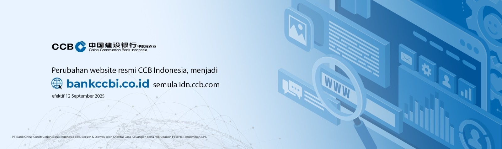 CCB Indonesia has obtained an idAAA rating 